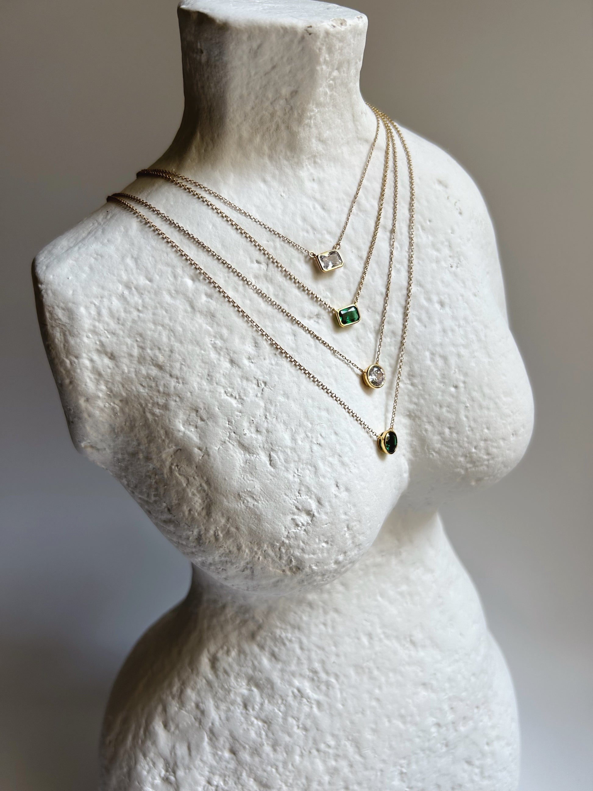 Brilliant CZ Necklace