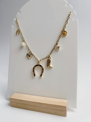 Horseshoe Charm Necklace