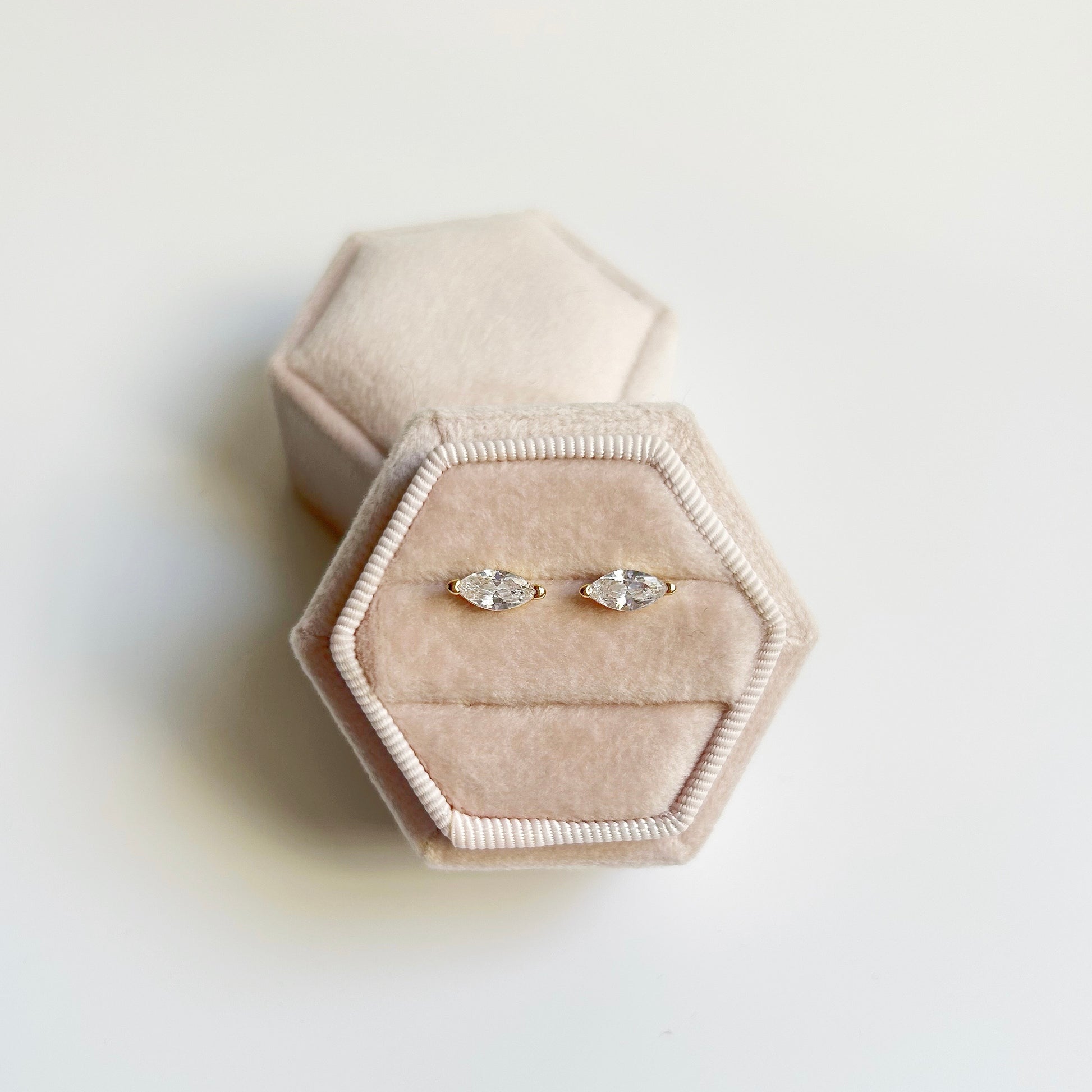 CZ Marquis Studs