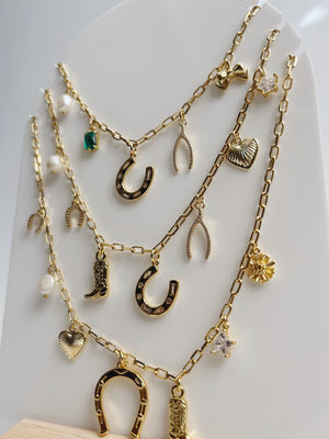 Horseshoe Charm Necklace 2