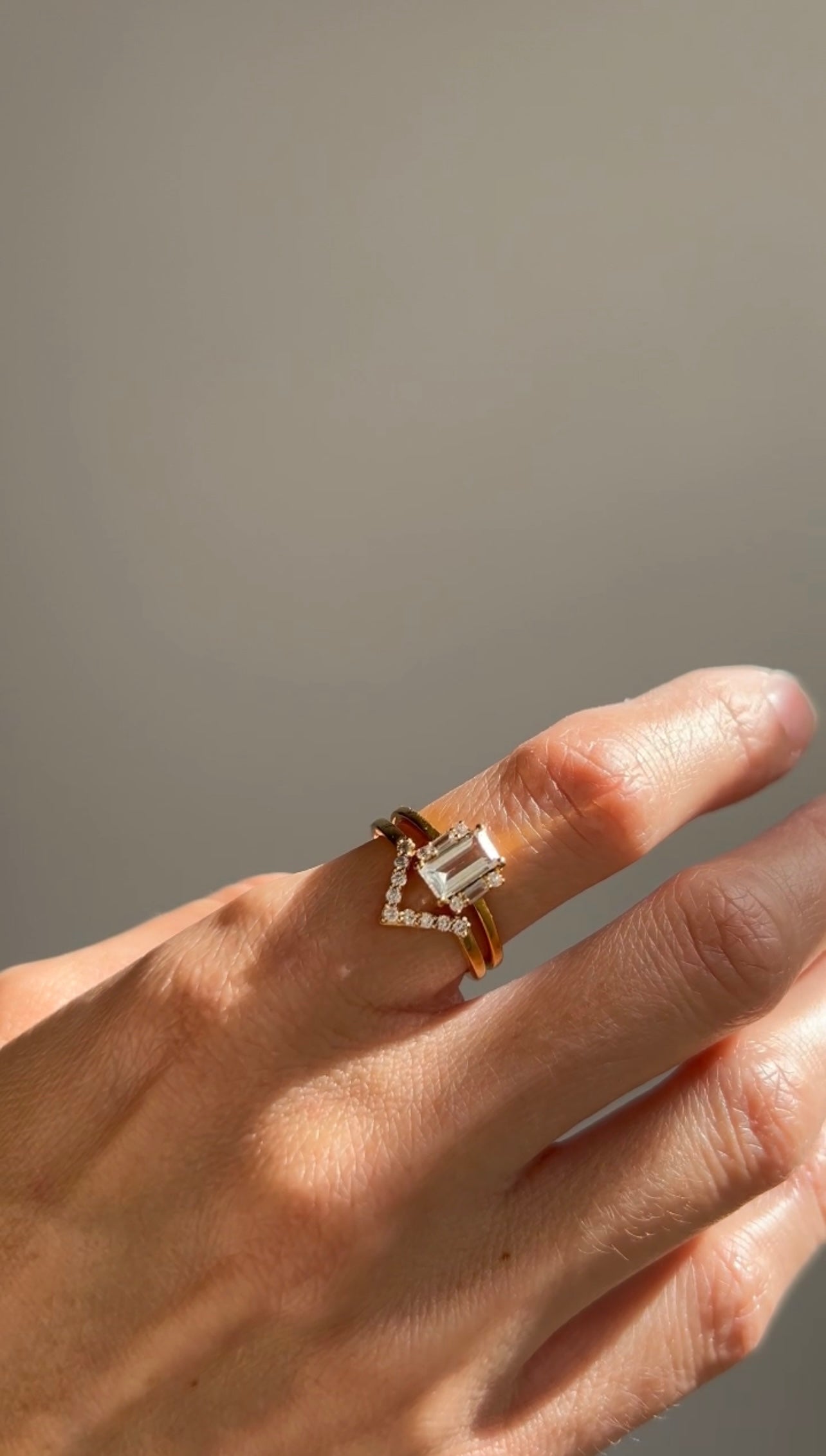 Flynn V Stacking Ring
