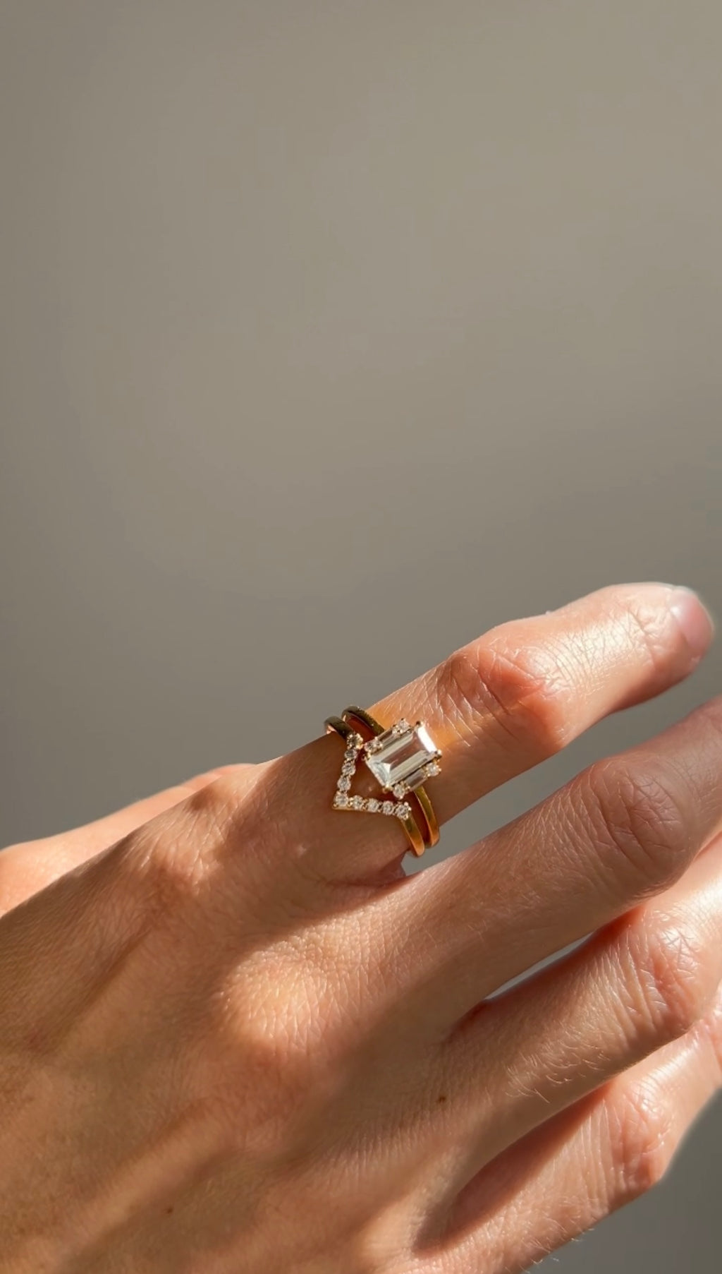 Flynn V Stacking Ring