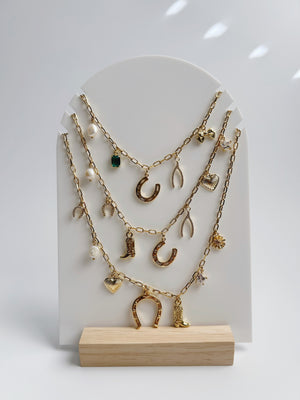 Horseshoe Charm Necklace