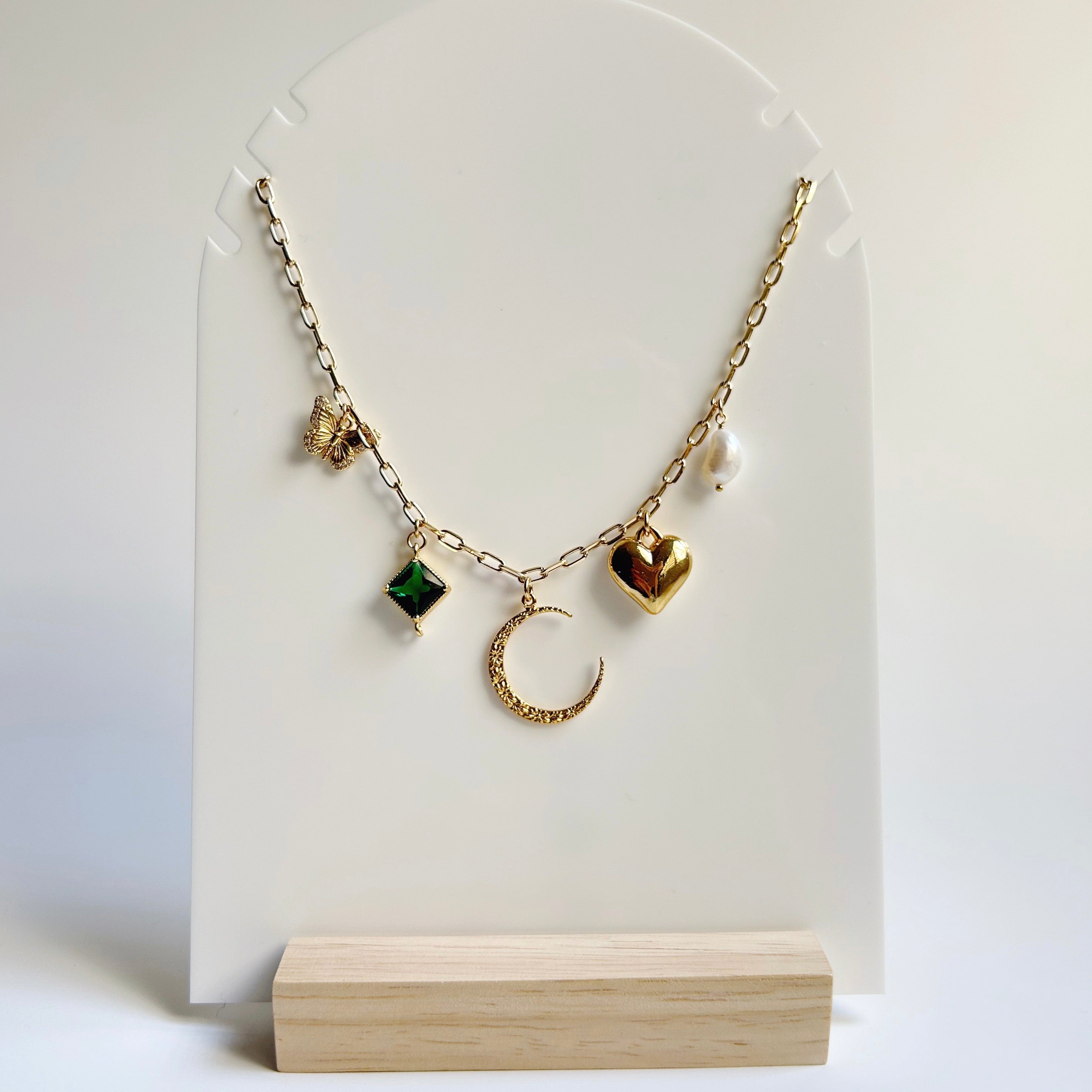 Moon Charm Necklace