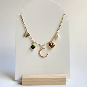 Moon Charm Necklace