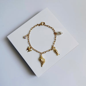 Shell Charm Bracelet