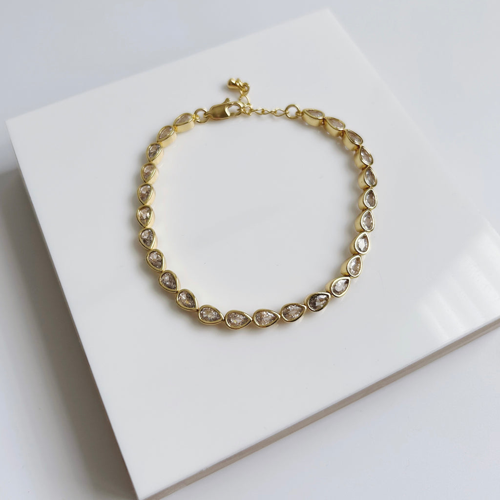 Teardrop Tennis Bracelet