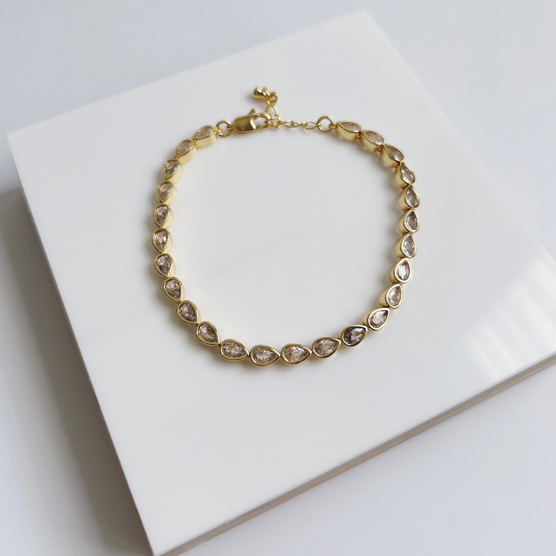 Teardrop Tennis Bracelet