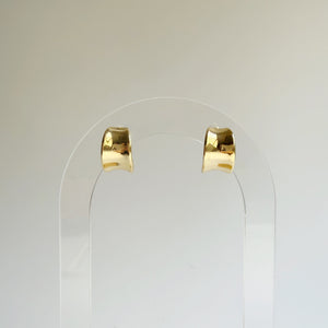 Classic Thick Gold Hoops