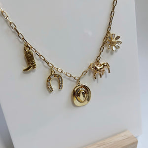 Cowgirl Charm Necklace