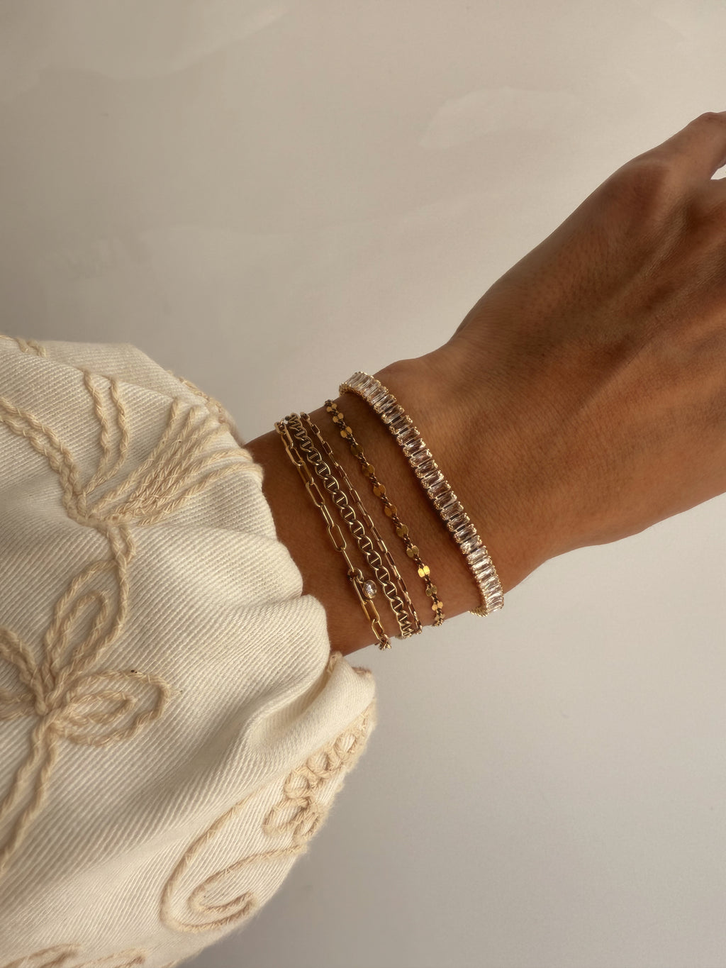 Baguette Tennis Bracelet