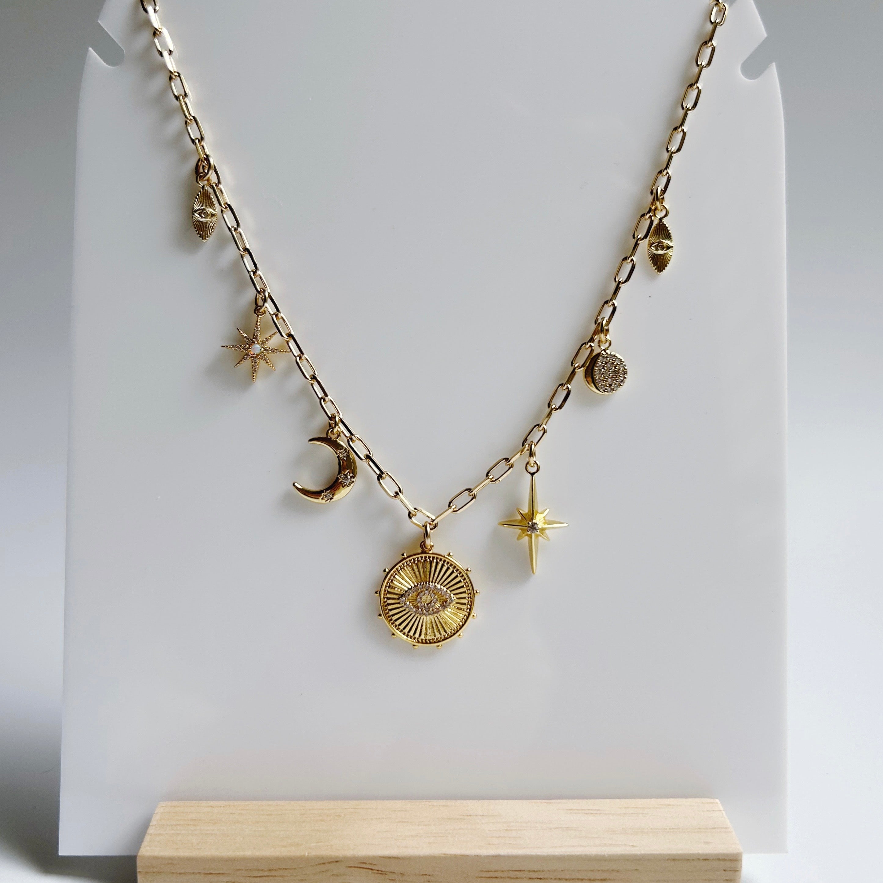 Evil Eye Charm Necklace