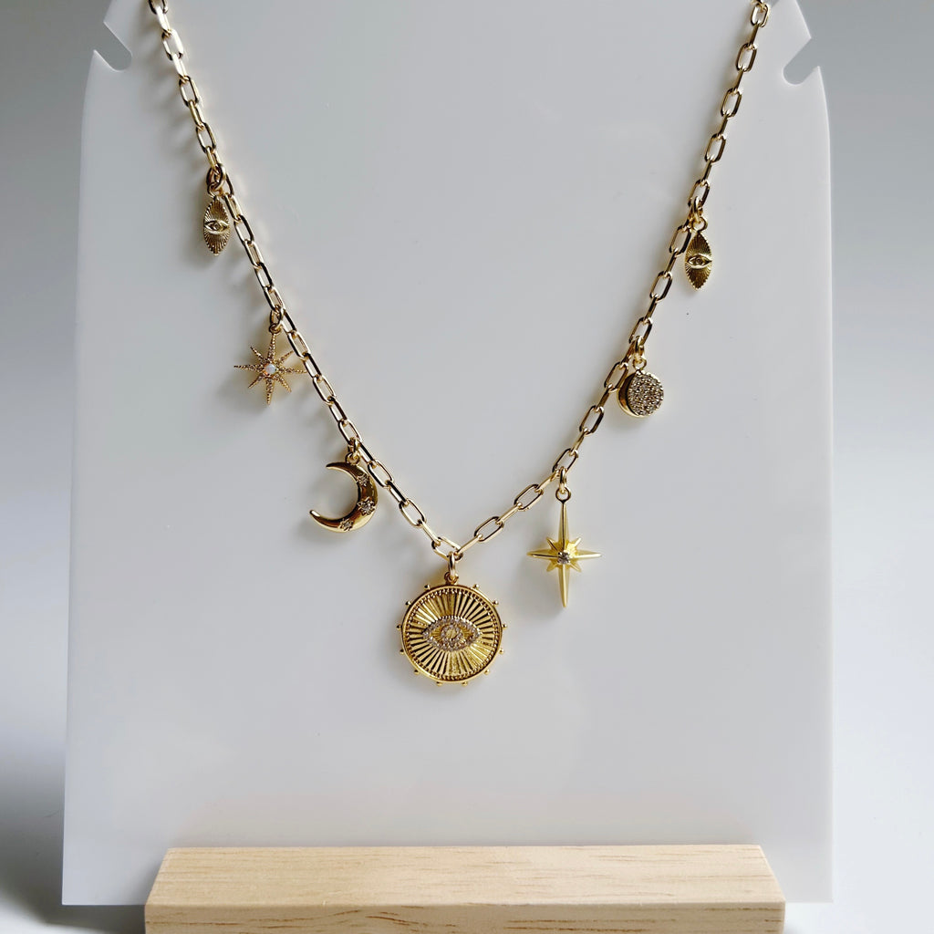 Evil Eye Charm Necklace