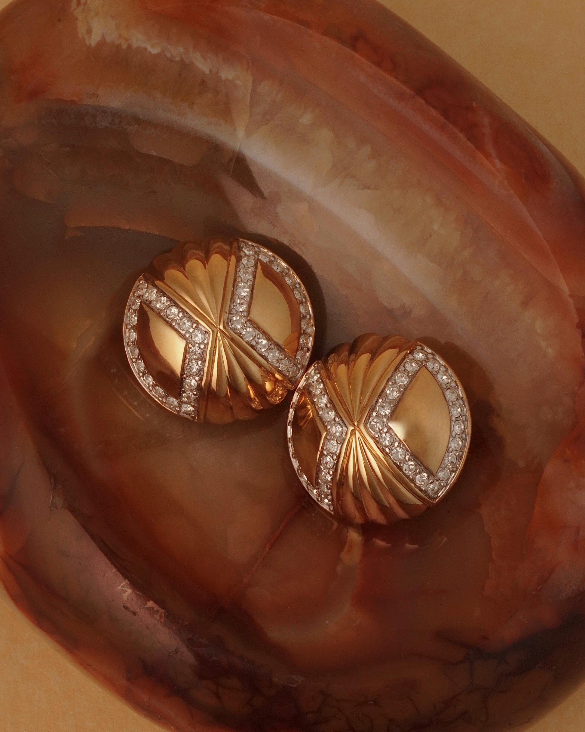 Vintage Nina Ricci Button Clip Ons