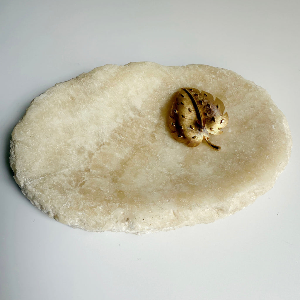 Vintage Trifari Leaf Brooch