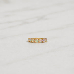 Aurora Opal Ring