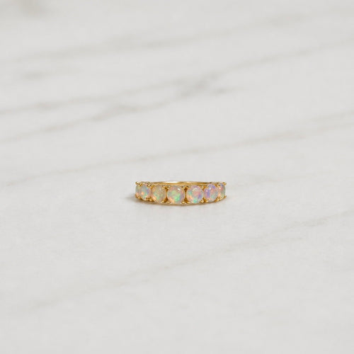 Aurora Opal Ring