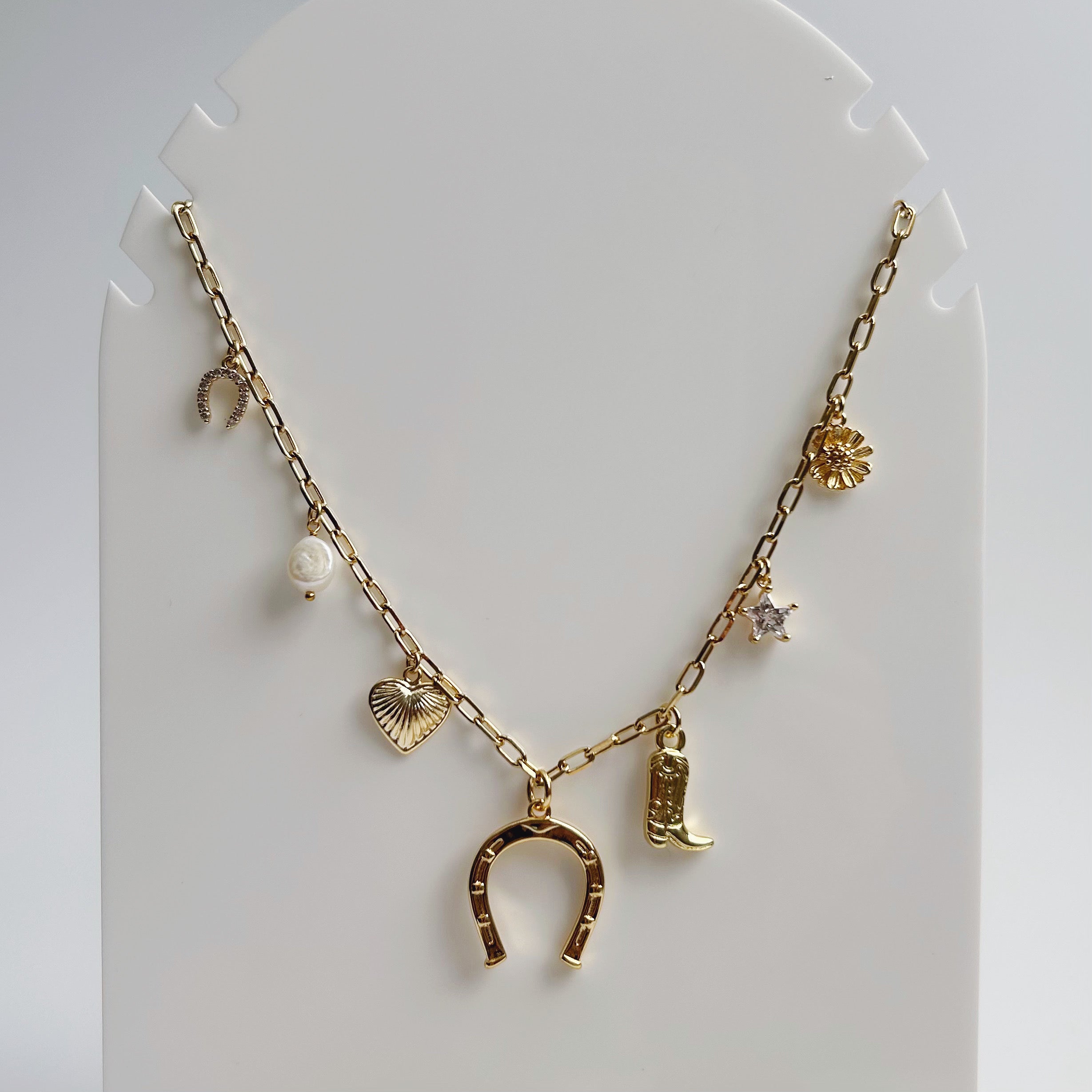 Horseshoe Charm Necklace