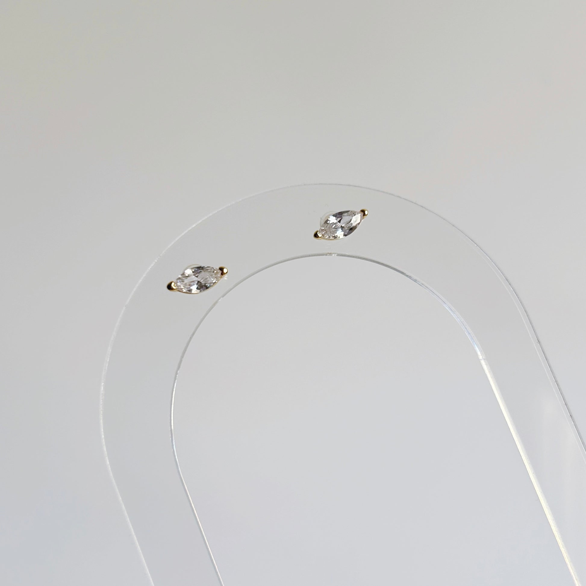 CZ Marquis Studs