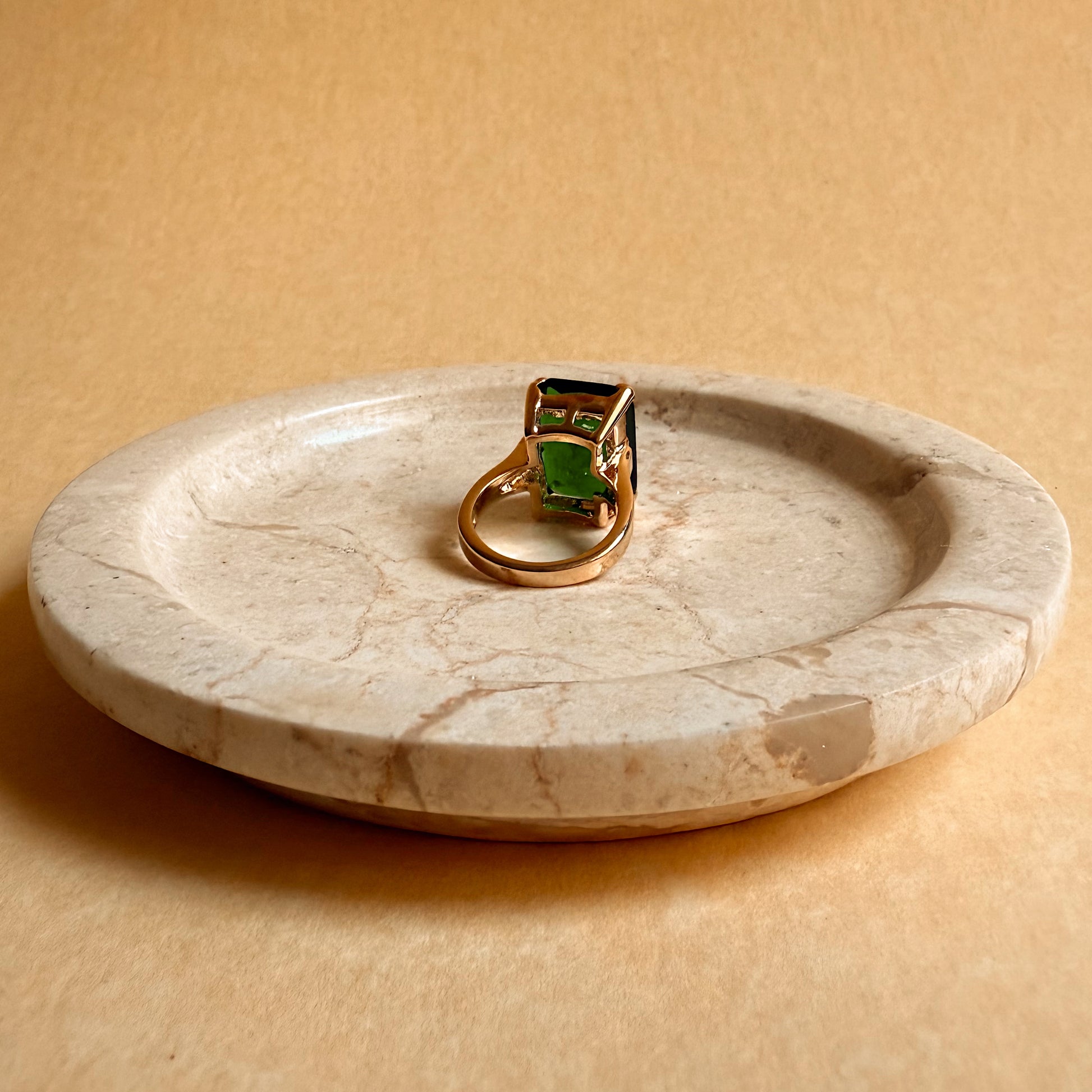 Vintage Emerald Cocktail Ring