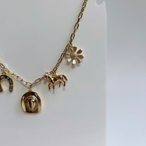 Cowgirl Charm Necklace