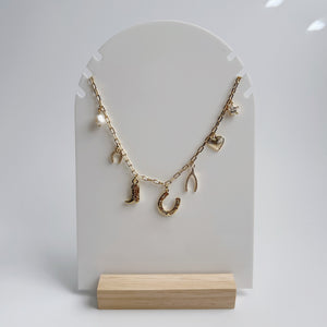 Horseshoe Charm Necklace 3