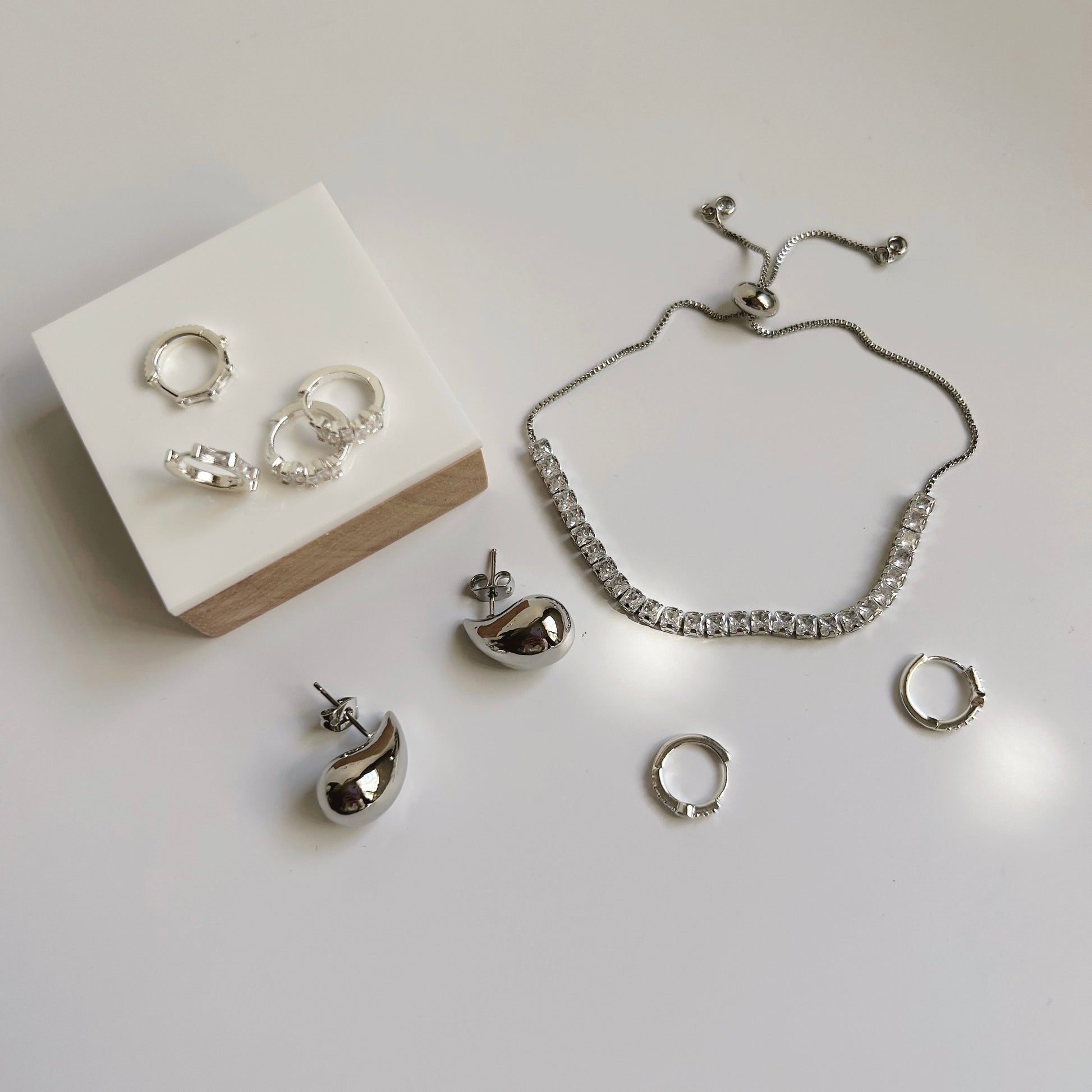 Silver Iconic Earrings