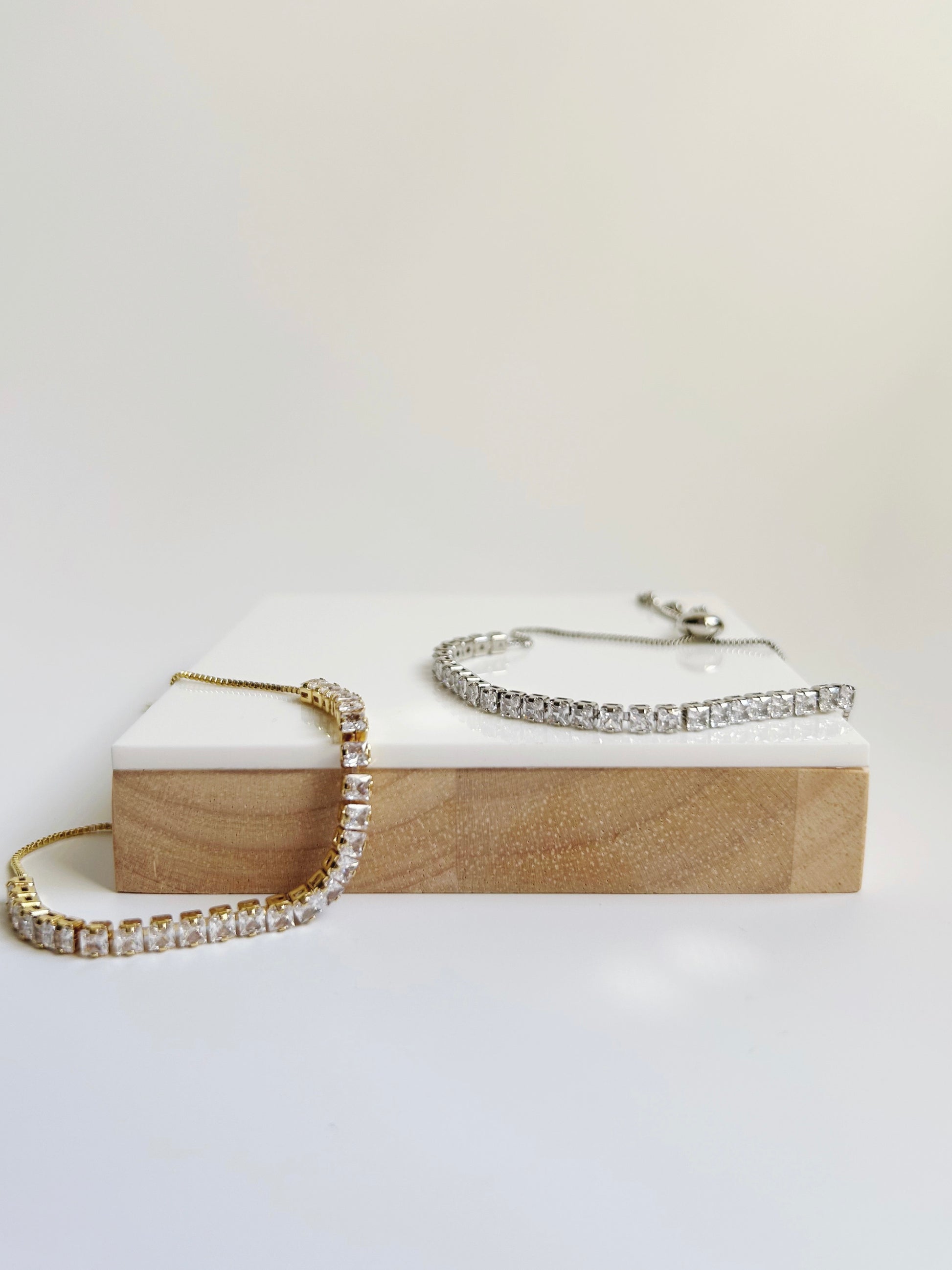 Medium Gold Tennis Bracelet