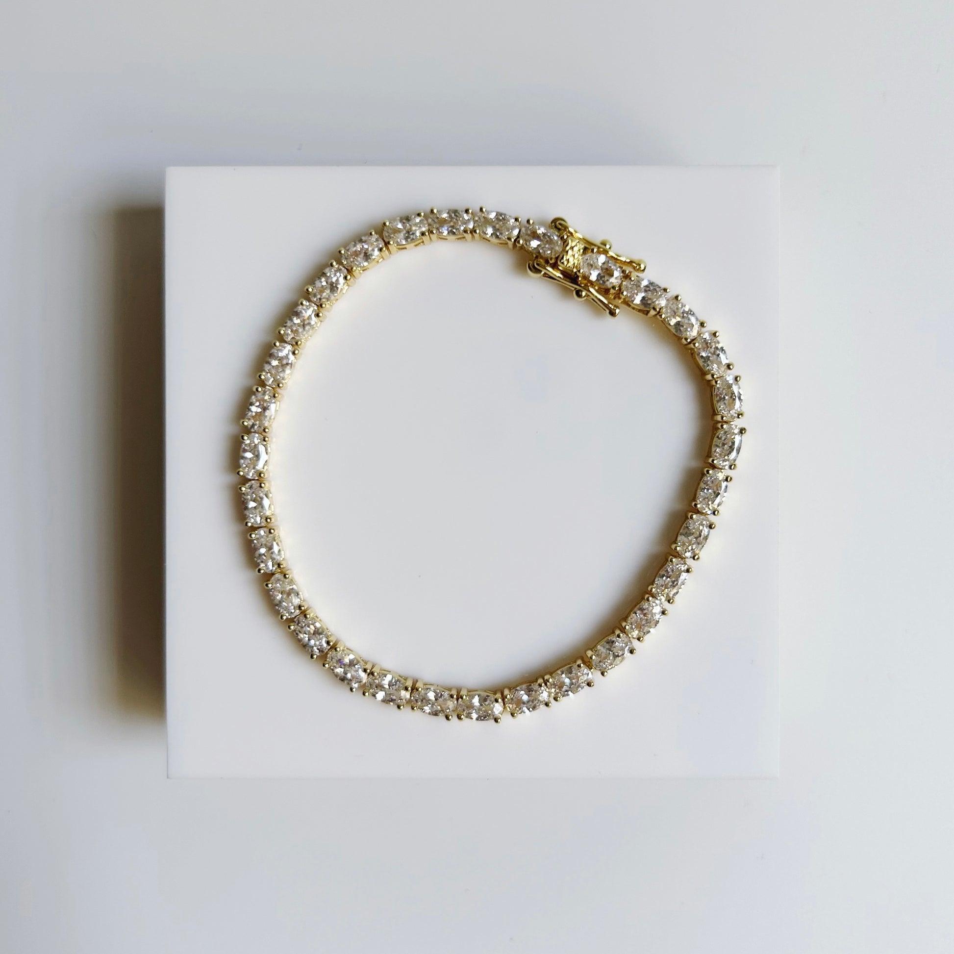 Oval Tennis Bracelet