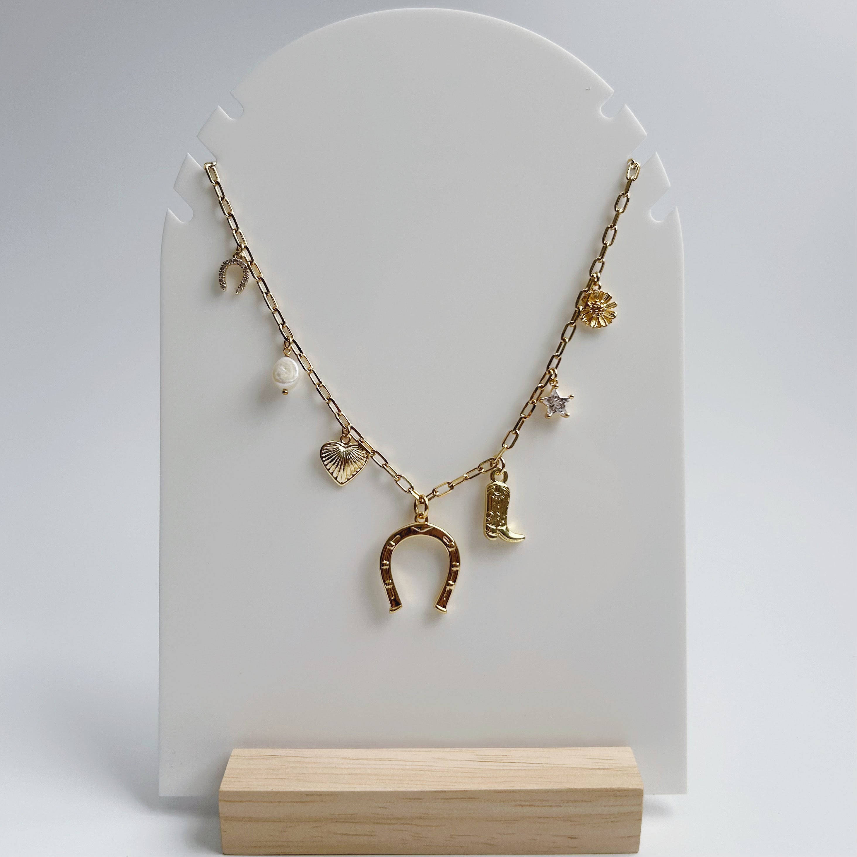 Horseshoe Charm Necklace