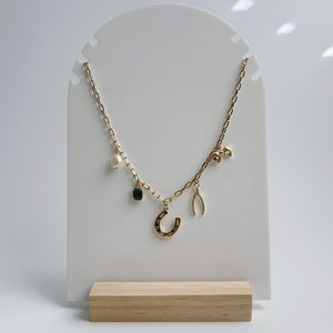 Horseshoe Charm Necklace 2