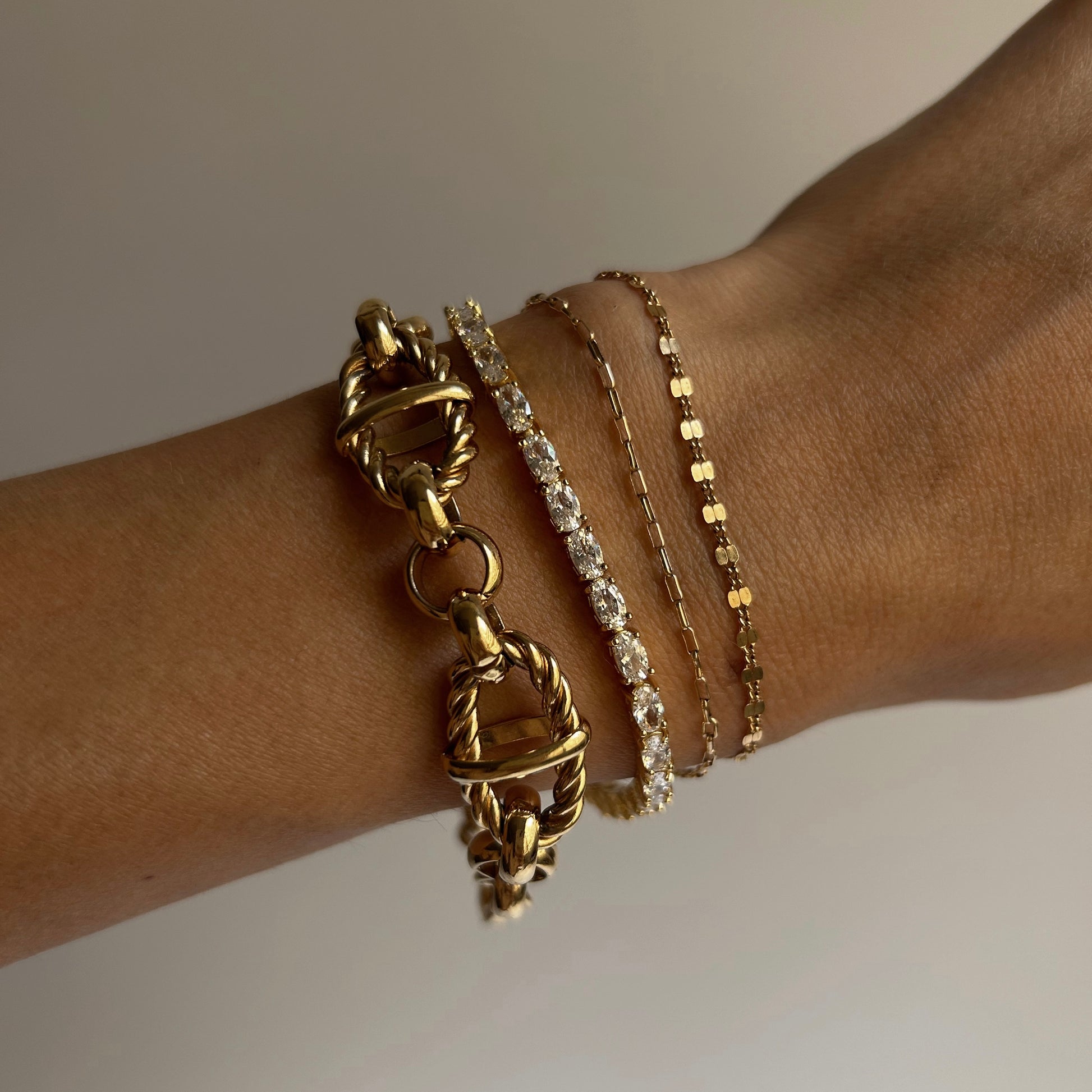 Oval Tennis Bracelet