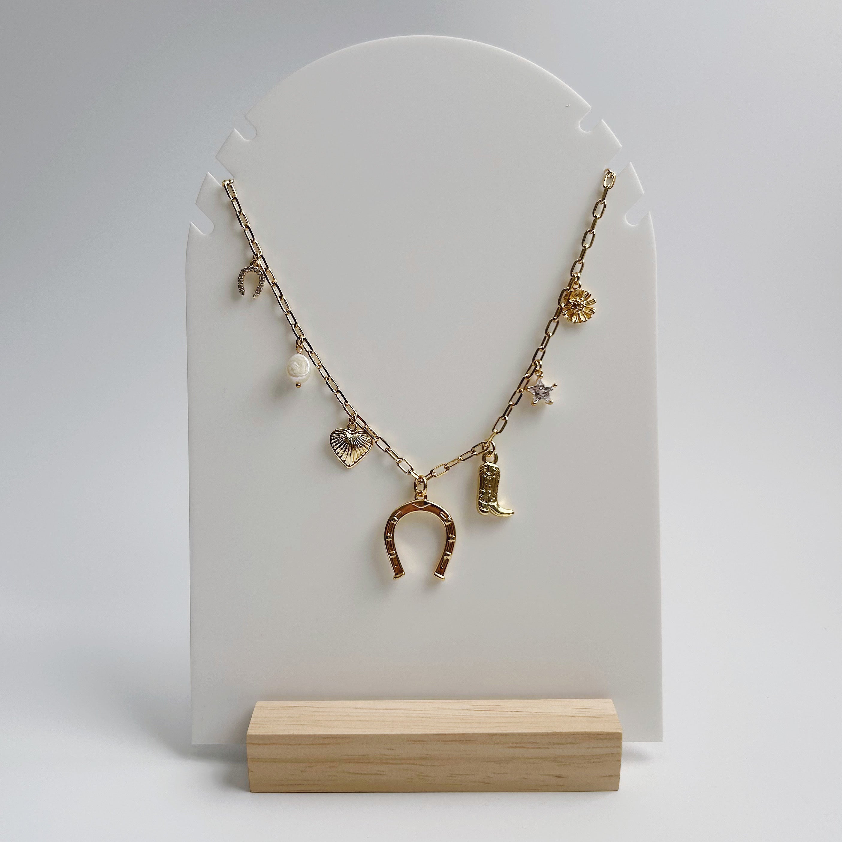 Horseshoe Charm Necklace