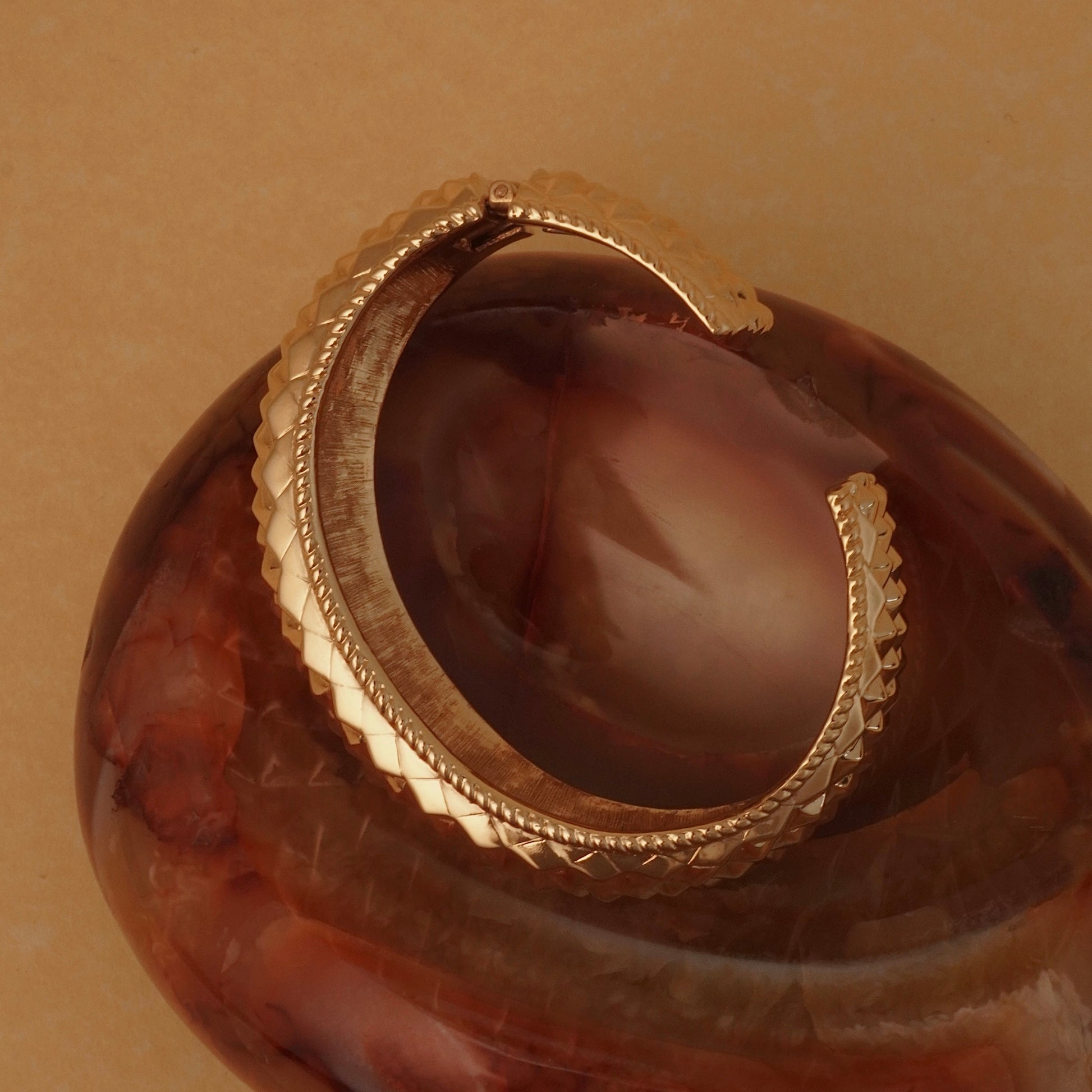 Vintage Kenneth Jay Lane/ KJL Stud Cuff Bracelet