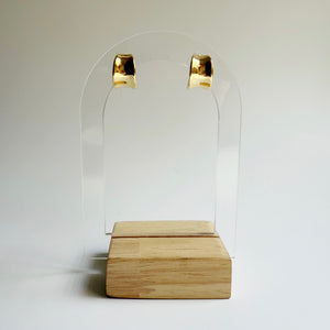 Classic Thick Gold Hoops