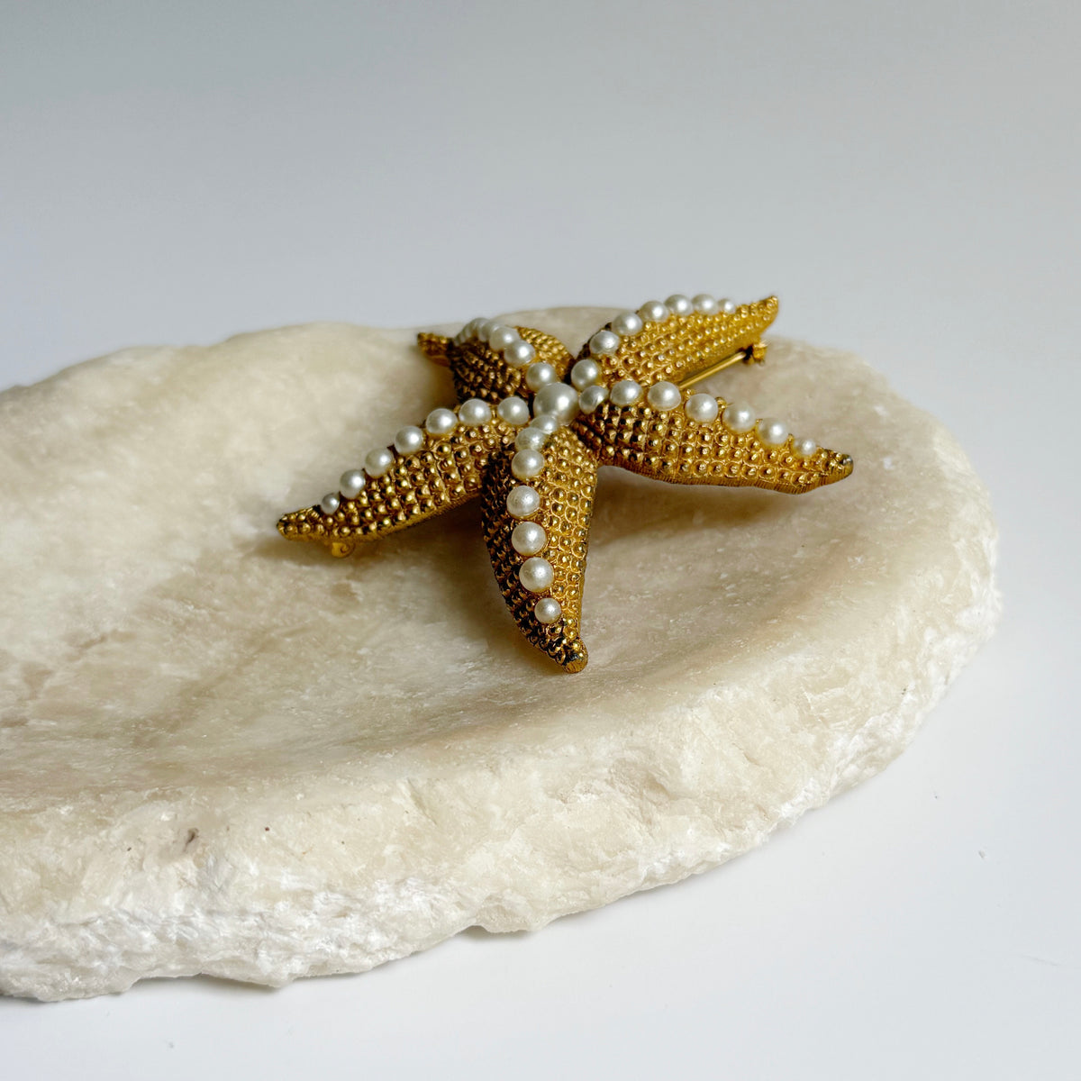 Vintage Starfish Brooch
