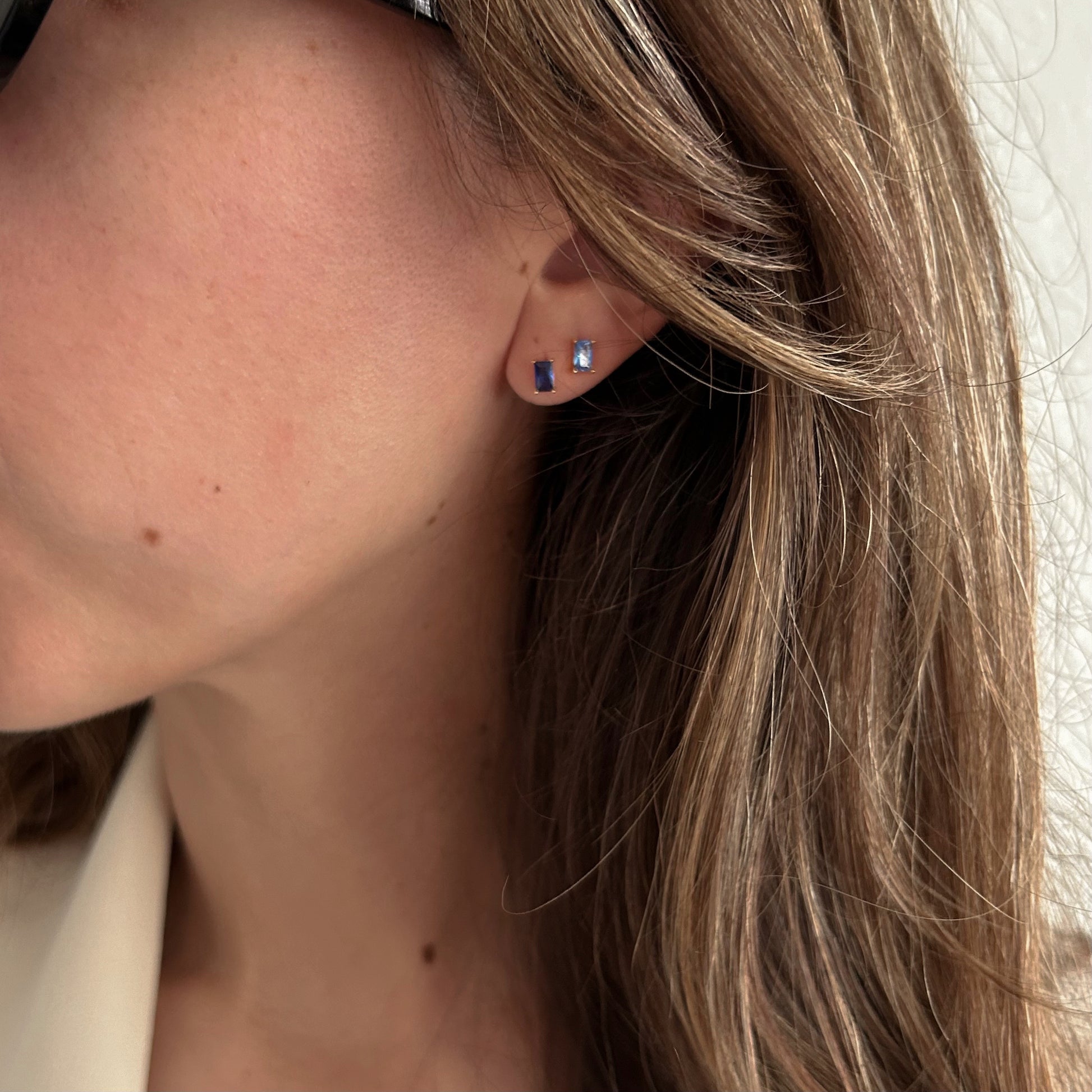 Birthstone studs