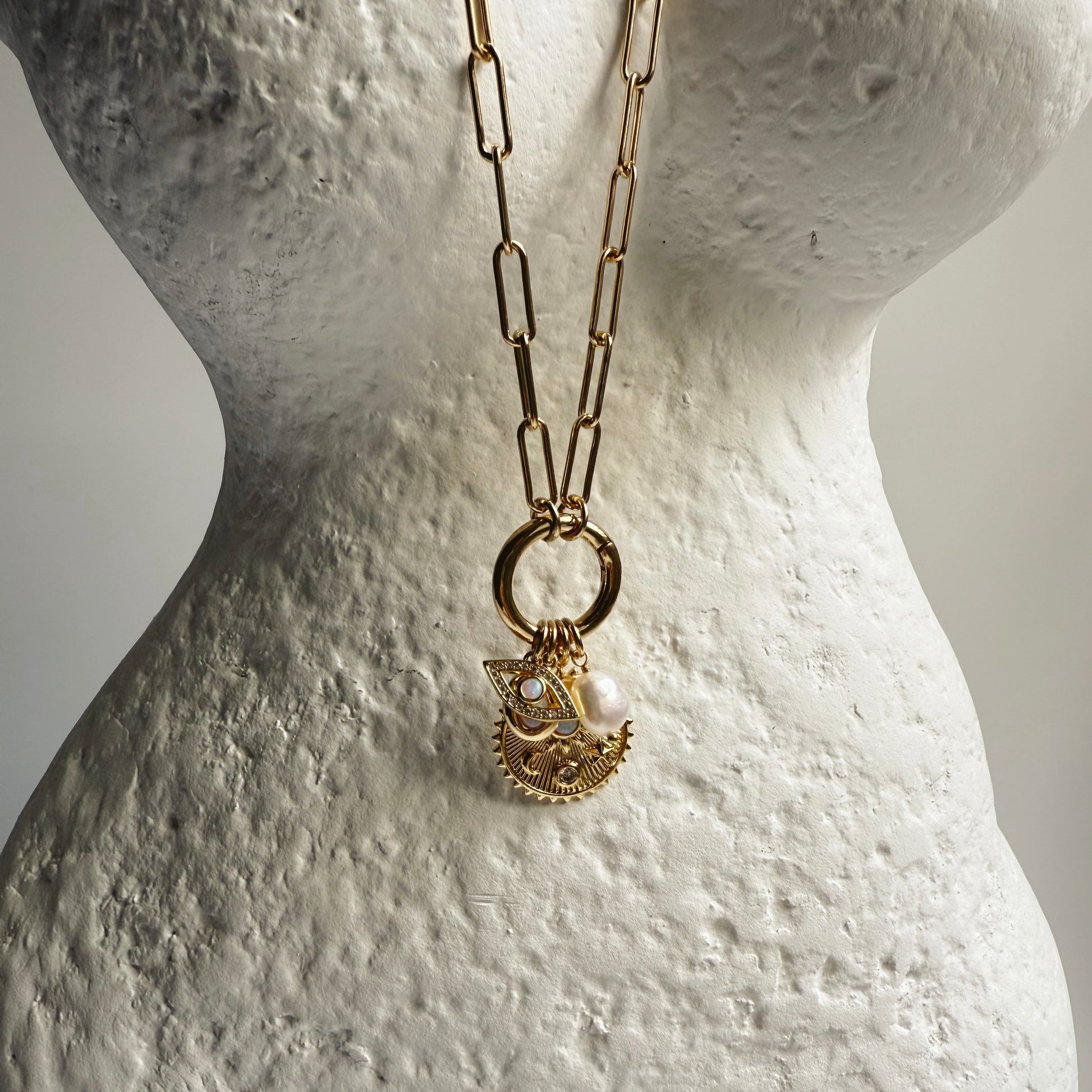 Evil Eye Charm Necklace