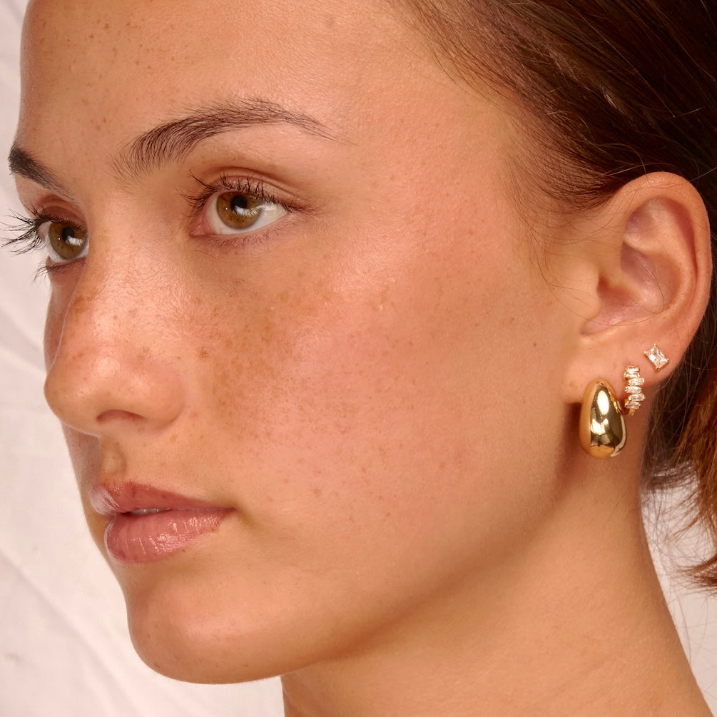 Baguette Studs