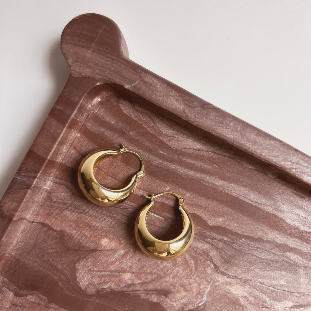 Medium Harlow Hoops