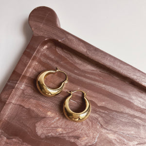Medium Harlow Hoops