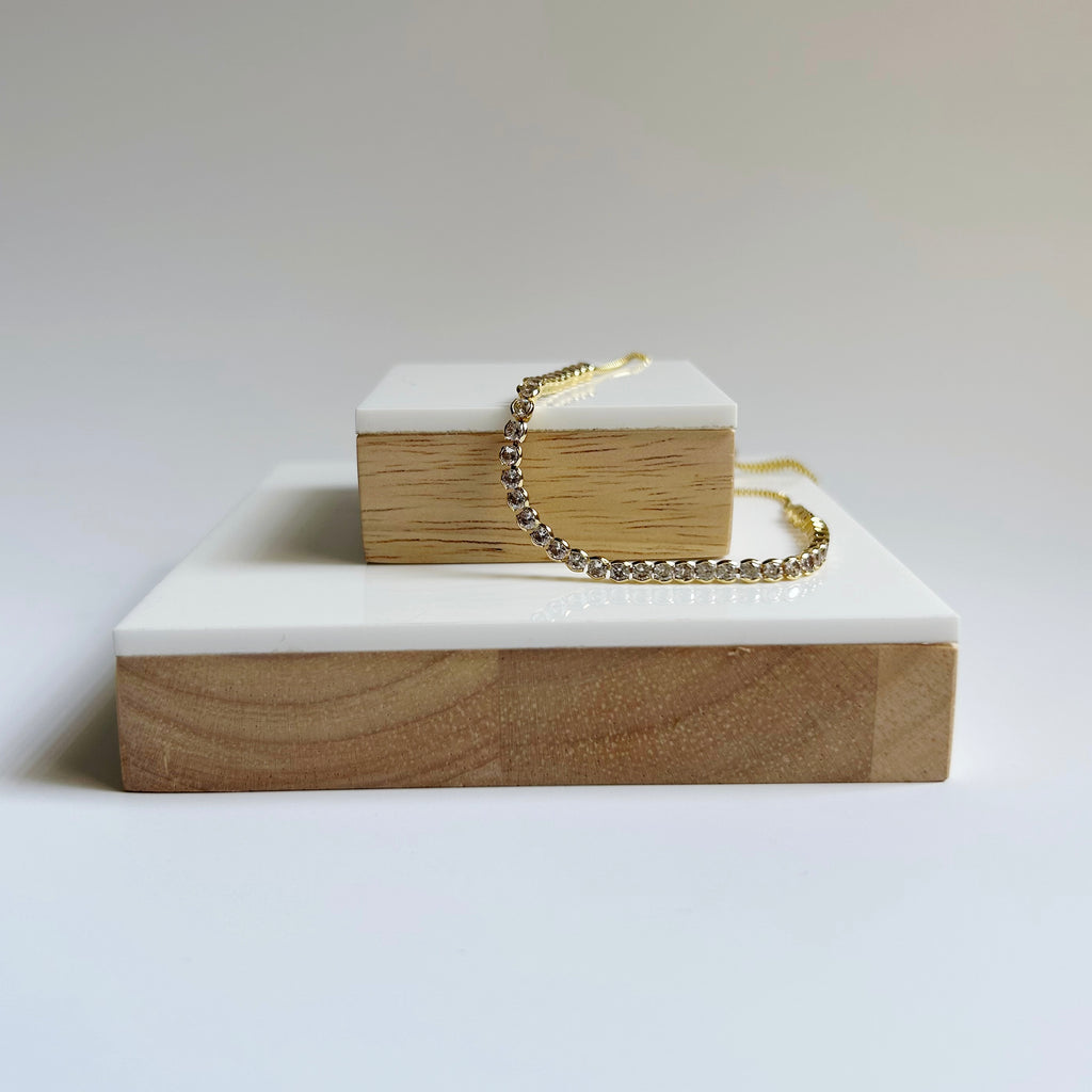 Modern Tennis Bracelet