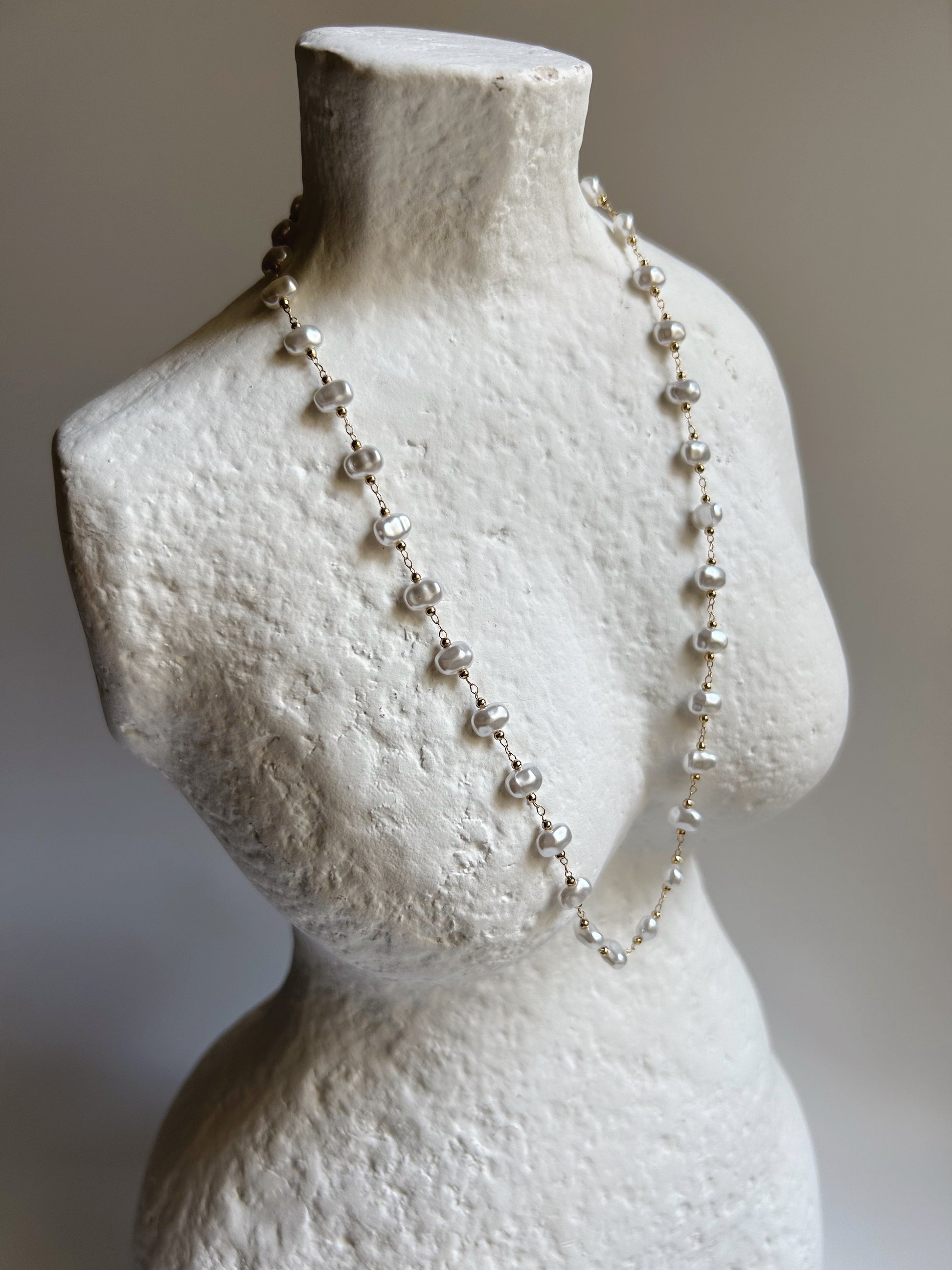 Baroque Pearl Necklace