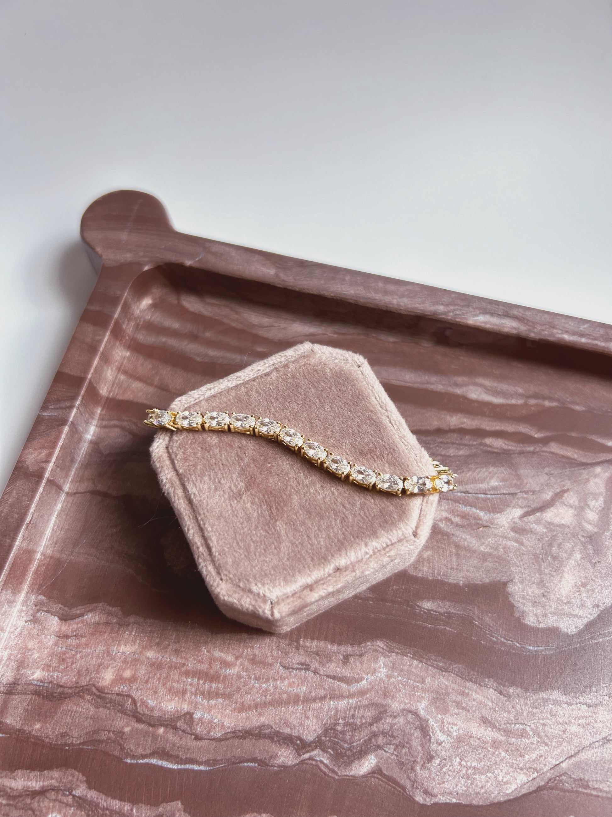 Oval Tennis Bracelet