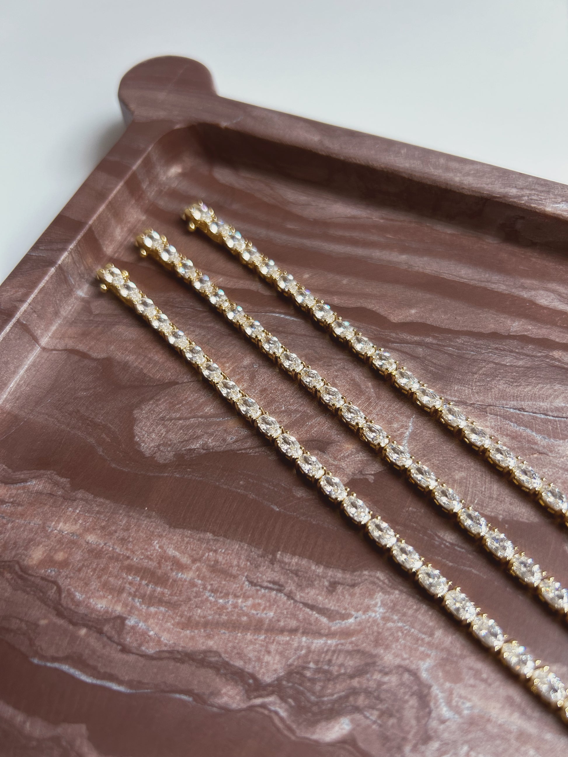 Oval Tennis Bracelet