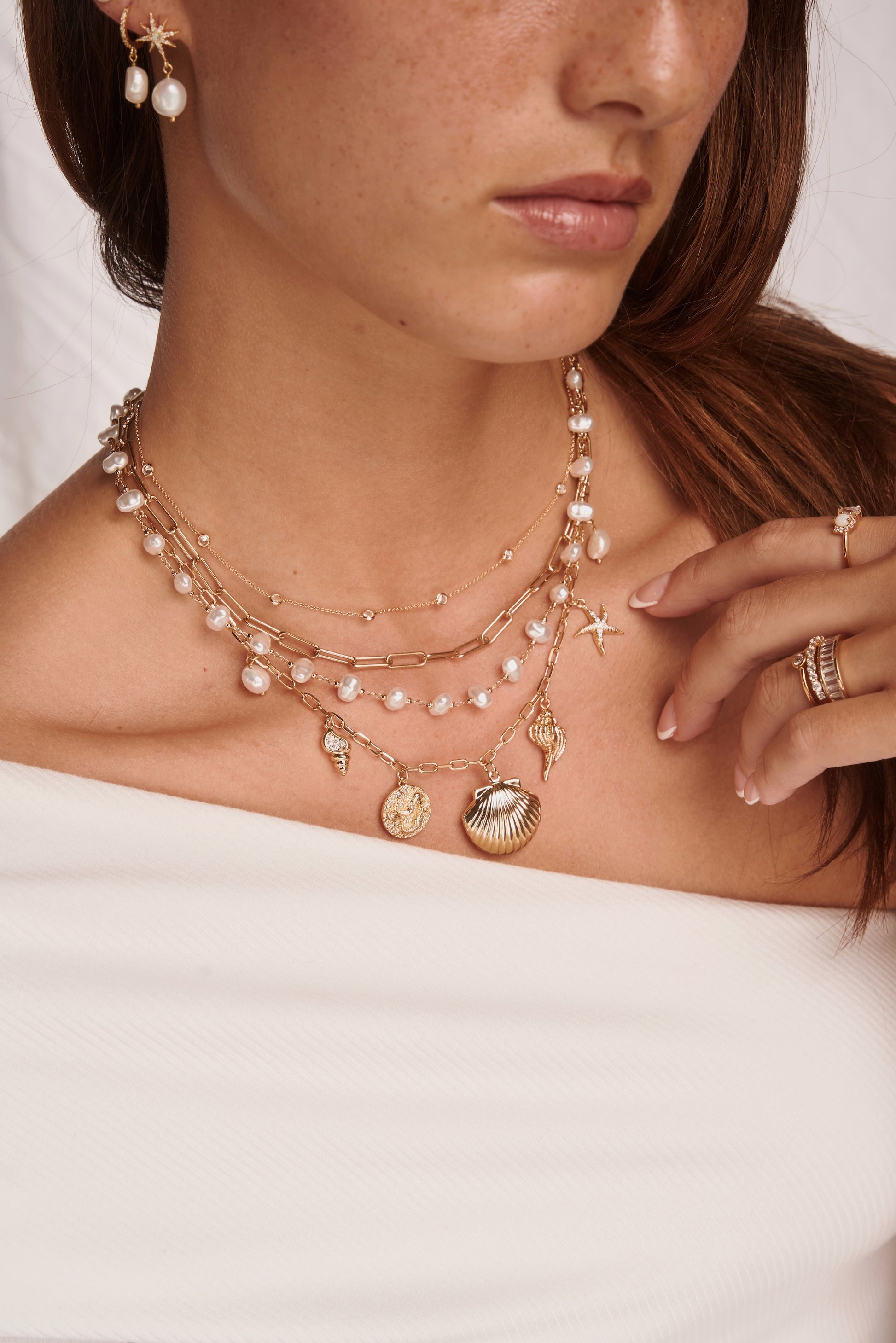 Ocean Charm Necklace