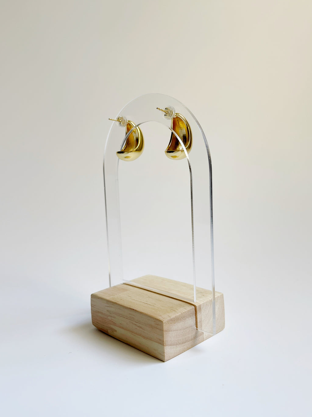 Teardrop Hoops