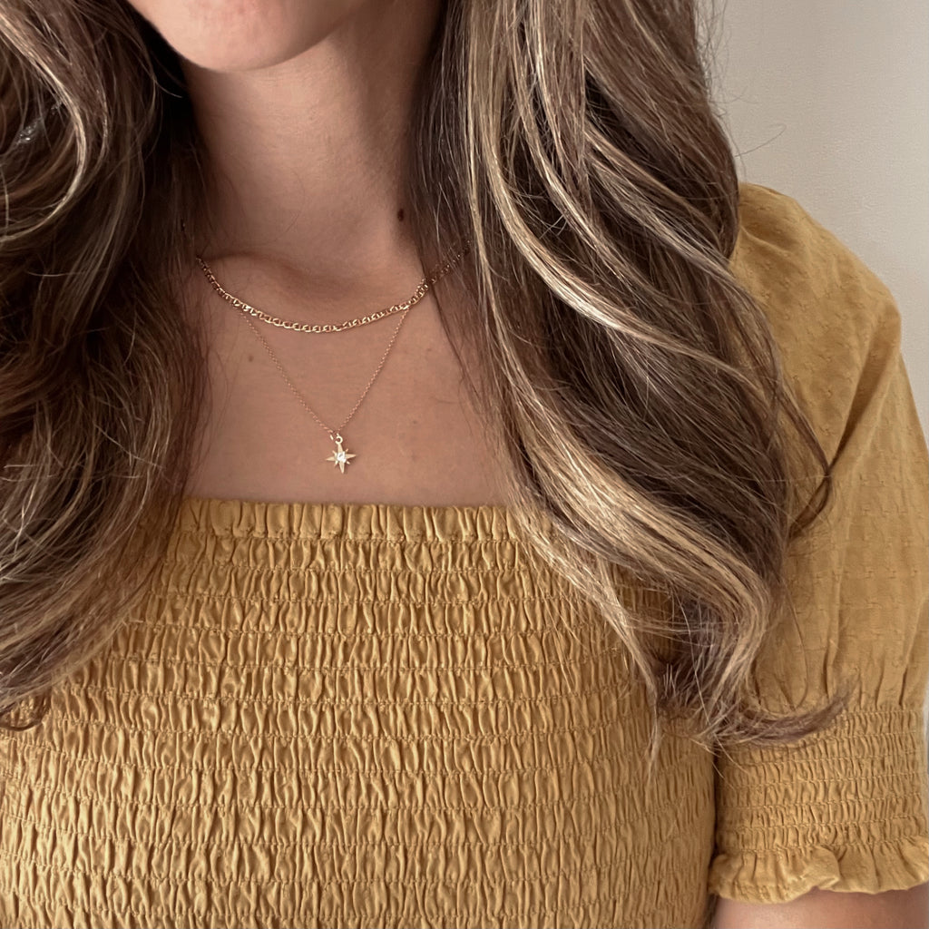 Flat Mariners Chain Necklace