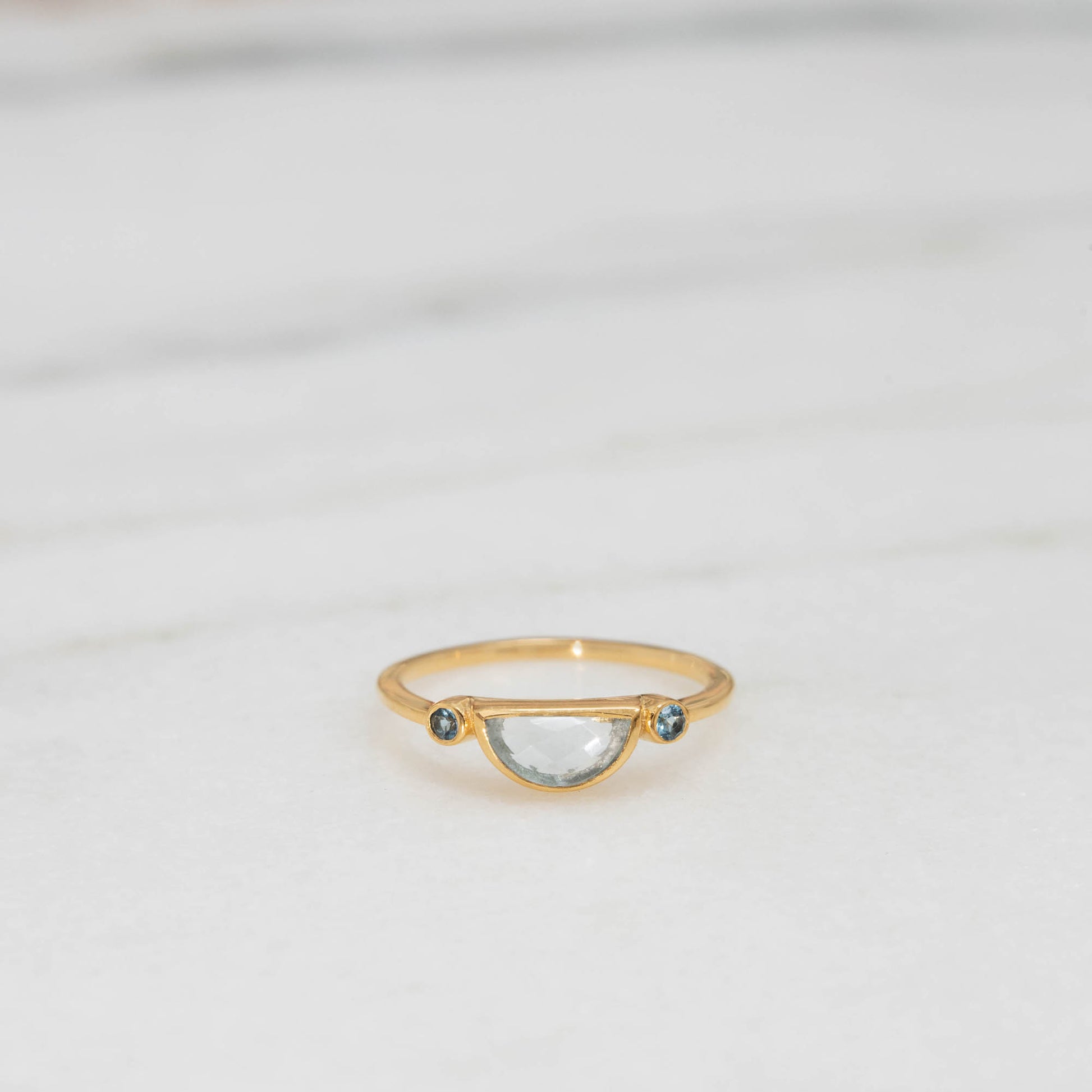 blue topaz ring, something blue ring 