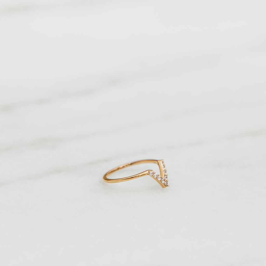 Flynn V Stacking Ring